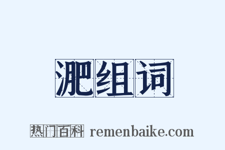 淝组词是什么意思的图片